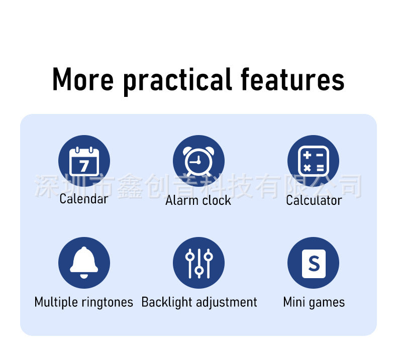 105straight button phone  foreign trade mobile phone 2G Afri