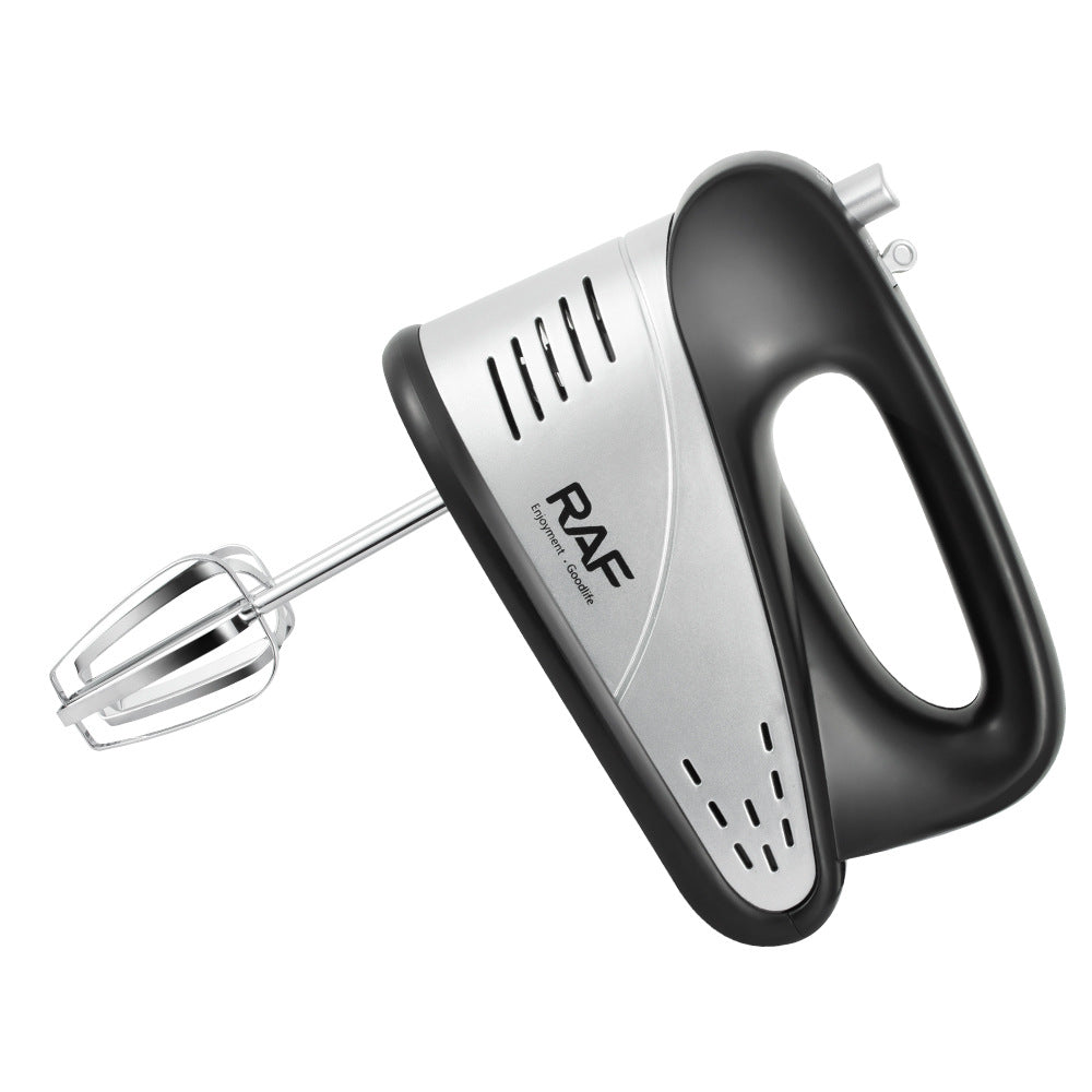 RAF European Standard5Electric Egg Beater Household Handheld High-Power Egg Mixer Dough Kneading Baking Blender R6660
