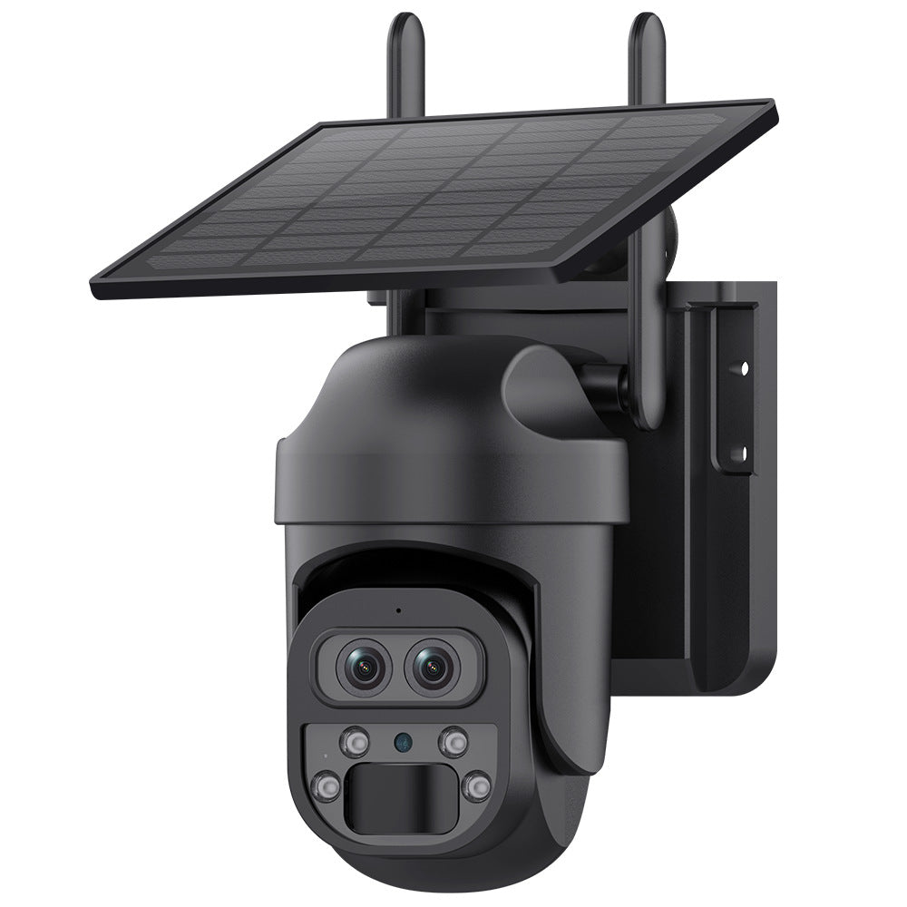 4G Solar Camera Camera12High Magnification Low Power Consumption Surveillance600Wanquan Color Camera Outdoor Waterproof