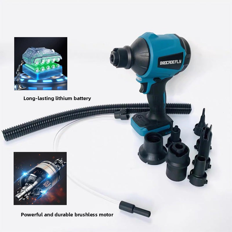 MT Same lithium battery DAS180ZO Lithium Hair Dryer Rechargeable Air Dust Gun Brushless Motor Inflator