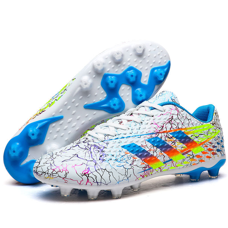 New professional football shoes for men and women AG Spike TF Broken Nail Youth Student Grassland Competition Training Shoes