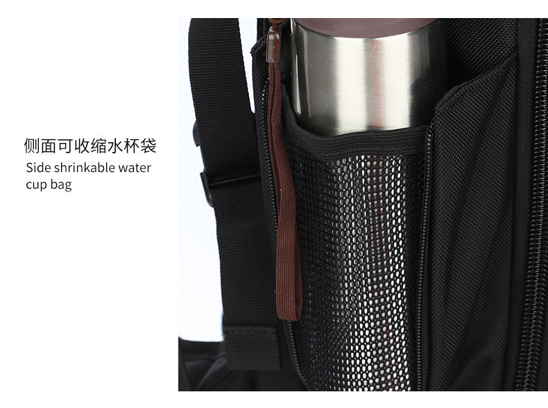 ozuko Men's Backpack Business Travel Computer Bag Outdoor Multifunctional Commuting Backpack Waterproof