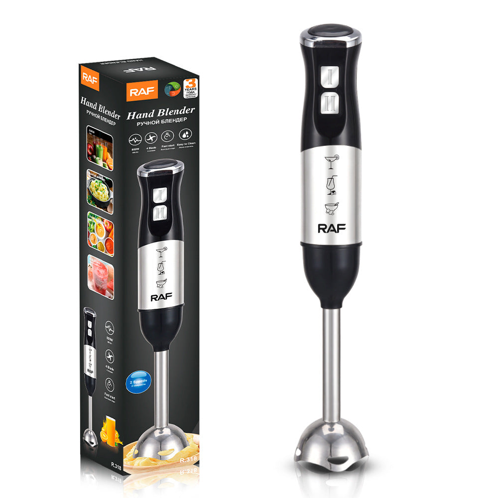 RAF EU Standard Handheld Cooking Stick Blender Multi-Functional Household Food Cooking Auxiliary Food Baking Juicing