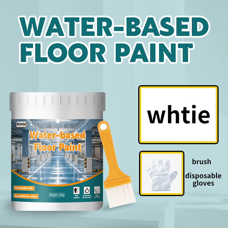 Water-based Floor Paint Wear-resistant Anti-slip Parking Lot Workshop Household Floor Paint Cement Floor Renovation Color-changing Paint
