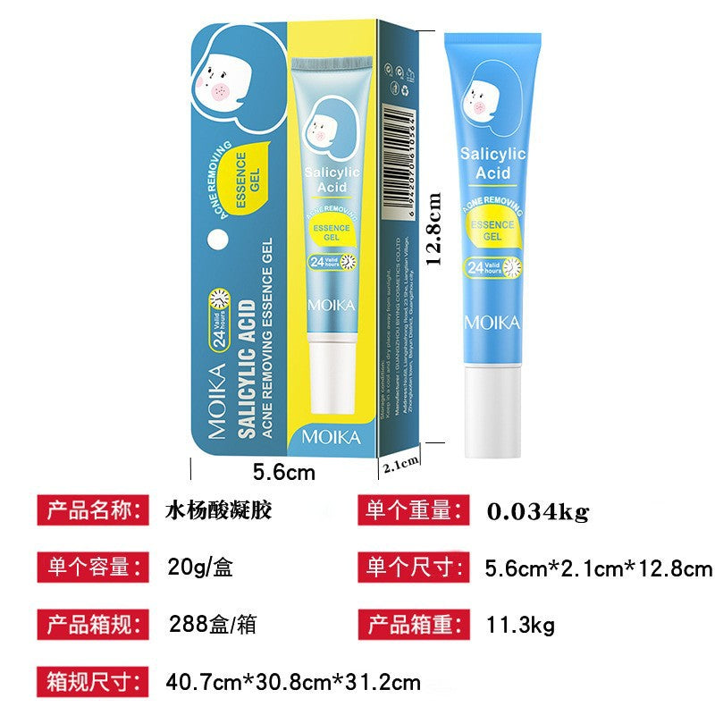 Spot Goods MOIKA Salicylic Acid Gel Fades Acne Skin Care Products Moisturizing Anti-Acne