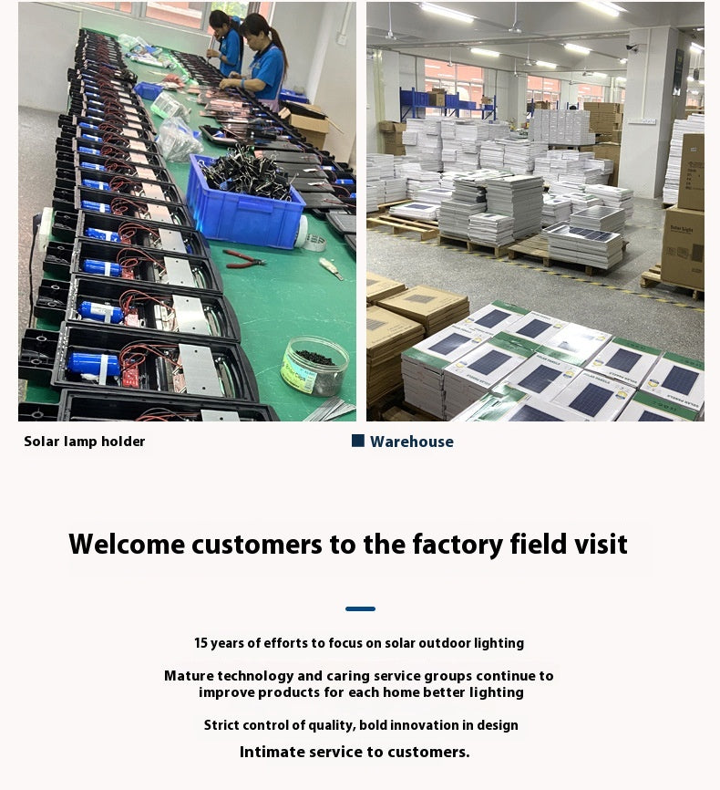 Wholesale Cross-Border New Super Bright LED Solar Flood Lights Outdoor Waterproof Garden and Street Lighting with IP65 Rating