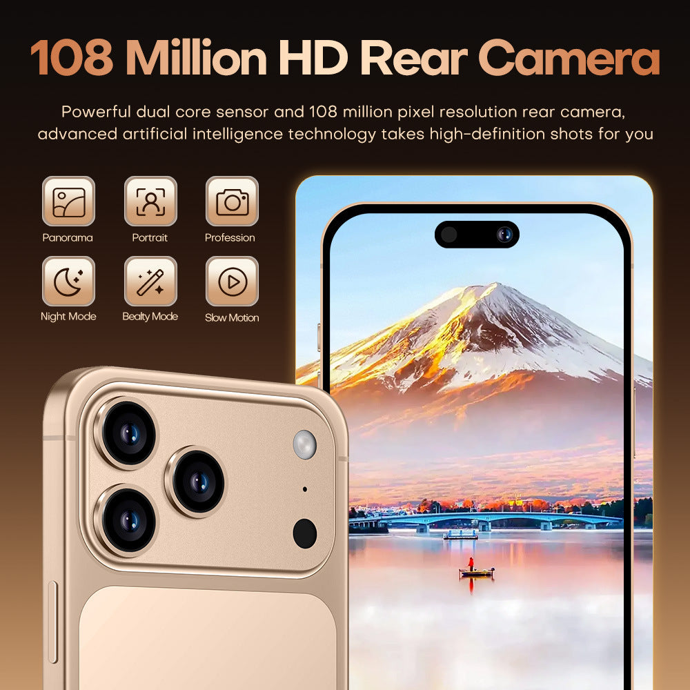 Hot Sale i17 Pro Max Android Smartphone16+1T Mobile phone source factory available