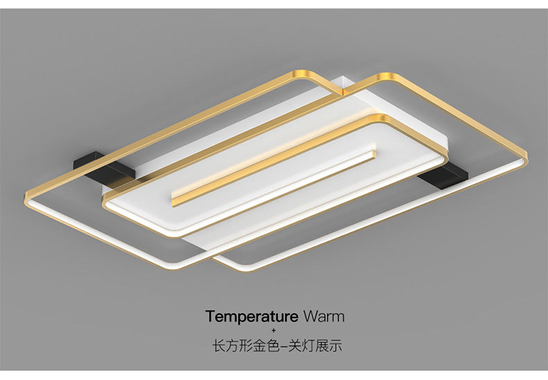 Light luxury living room lamp, simple modern style LED Ceiling Lamp2025New Year's New Personalized Restaurant Bedroom Creative Lamp