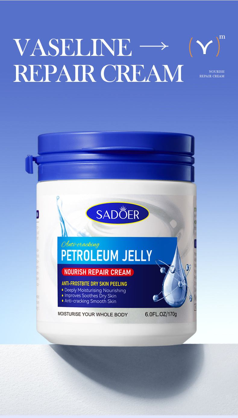 Repair cream170g SADOER Vaseline Vitamin C Hydrating and Moisturizing Face Cream Cross-Border Wholesale