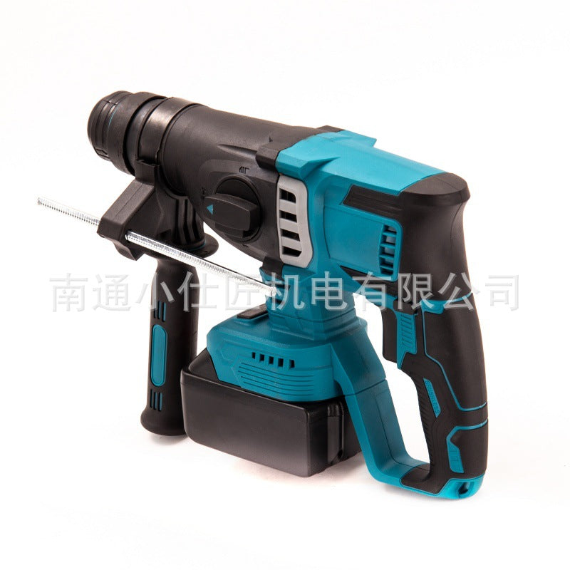 Cross-border supply of wireless lithium battery rechargeable electric hammer industrial-grade high-power electric pickaxe multifunctional household electric hammer