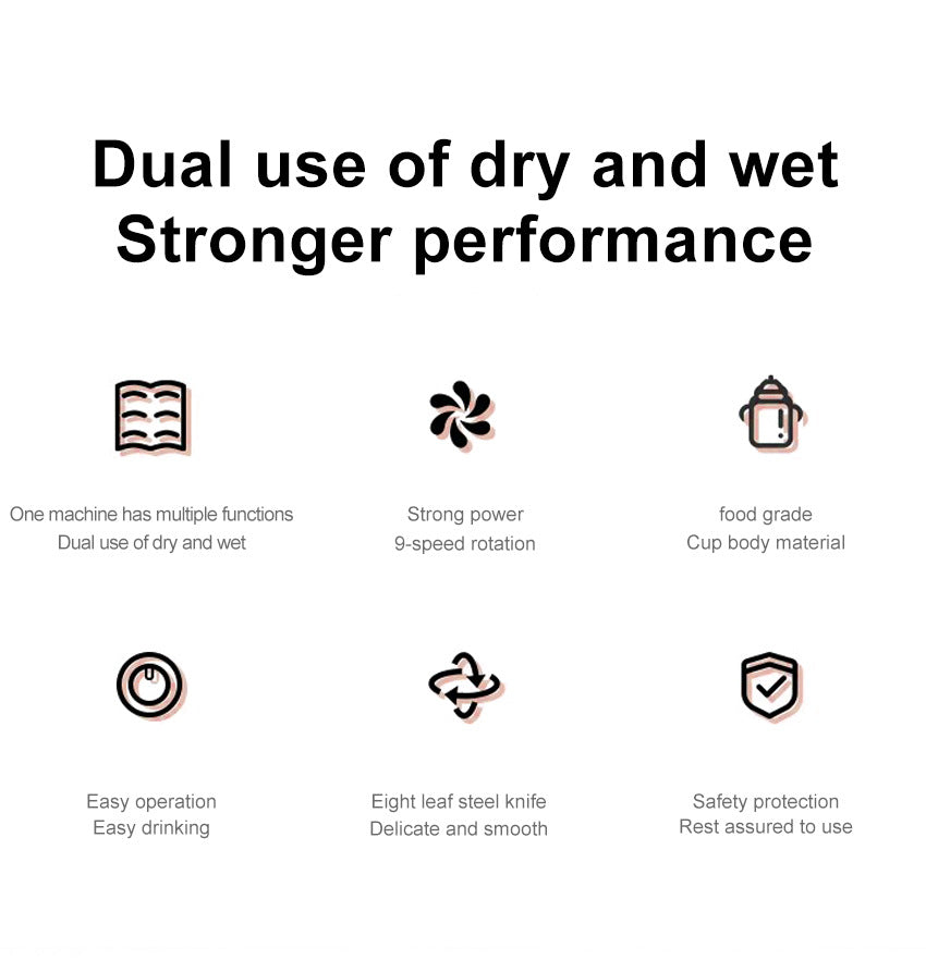 household multifunctional high speed blender grinder