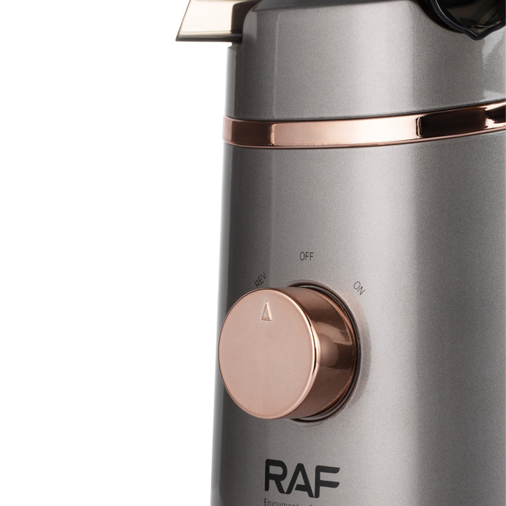 RAF EU Standard Original Juice Extractor Household Fully Automatic Large Caliber Pulp Juice Separation Juicer Easy to Clean