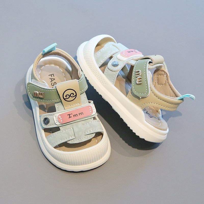 Baby Sandals Boys Summer Toddler Shoes Soft Sole Anti-Slip Baby Sandals1One2-3Functional sandals for girls aged [age]