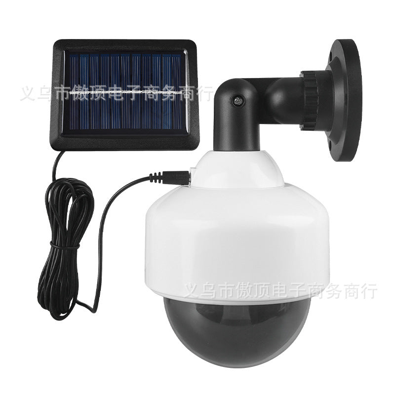 Simulated Surveillance Light Solar Garden Light Fake Camera Street Light Human Body Sensor Wall Light Split-Type Garden Light