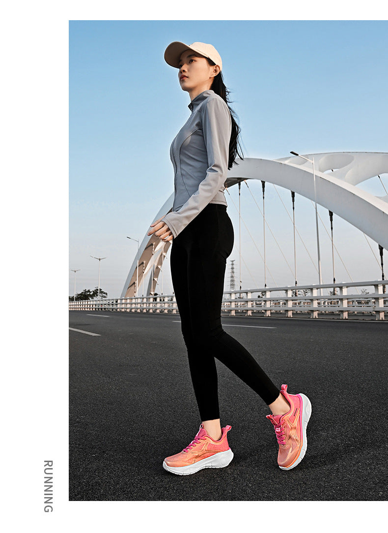 Spring New Fashion Versatile Lightweight Sports Shoes In Stock Hot Sale Casual Couple Shock Absorption High Elastic Running Shoes