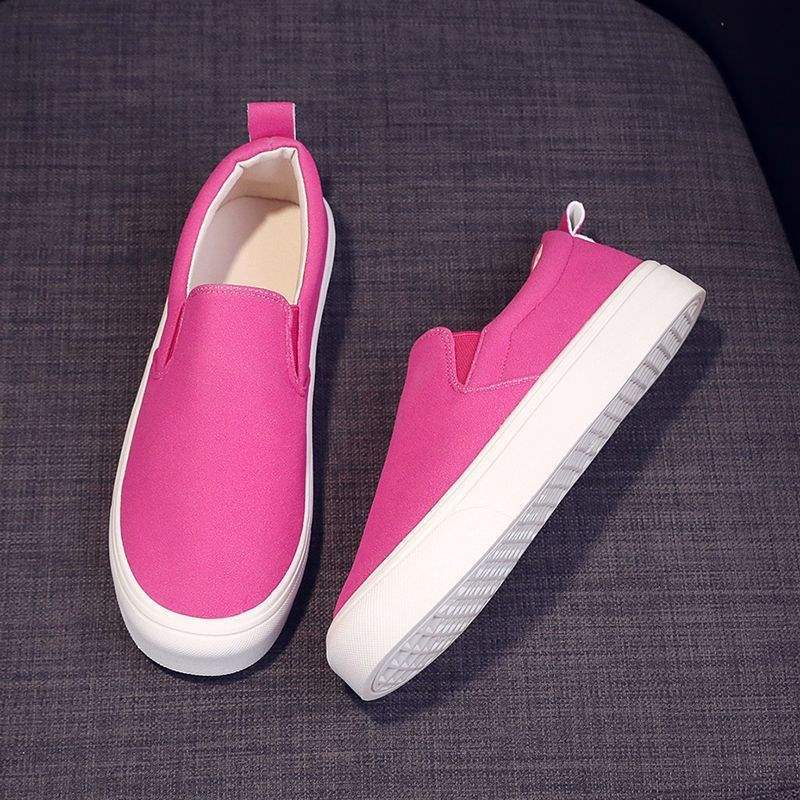 Men's and Women's Lightweight Single Shoes, Women's Spring and Autumn New Soft Sole Non-Slip Slip-On Lazy Shoes, Versatile Loafers