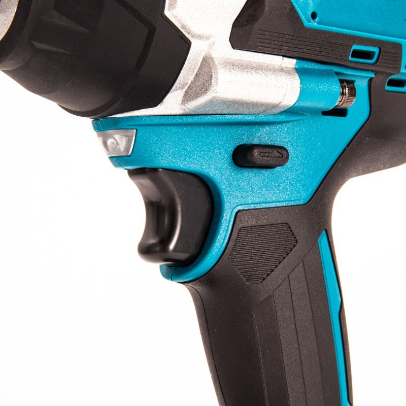 Cross-Border Foreign Trade Cordless Lithium Battery Wrench Brushless Strong Torque Screwdriver Auto Repair Air Gun Mechanic Repair Electric Wrench