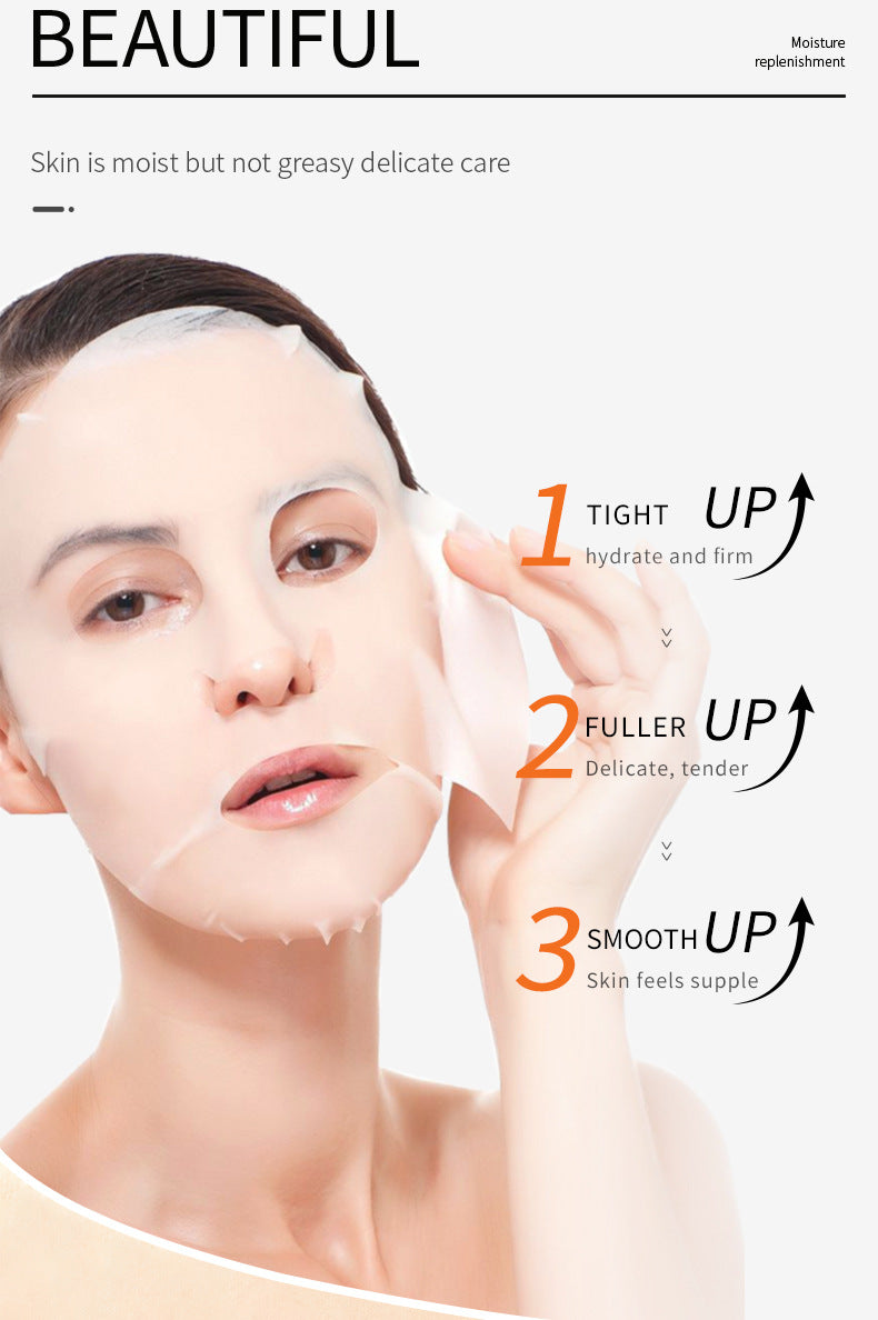 Full English Turmeric Mask SADOER Hydrating and Moisturizing Facial Mask Sheets  Foreign Trade Live Wholesale