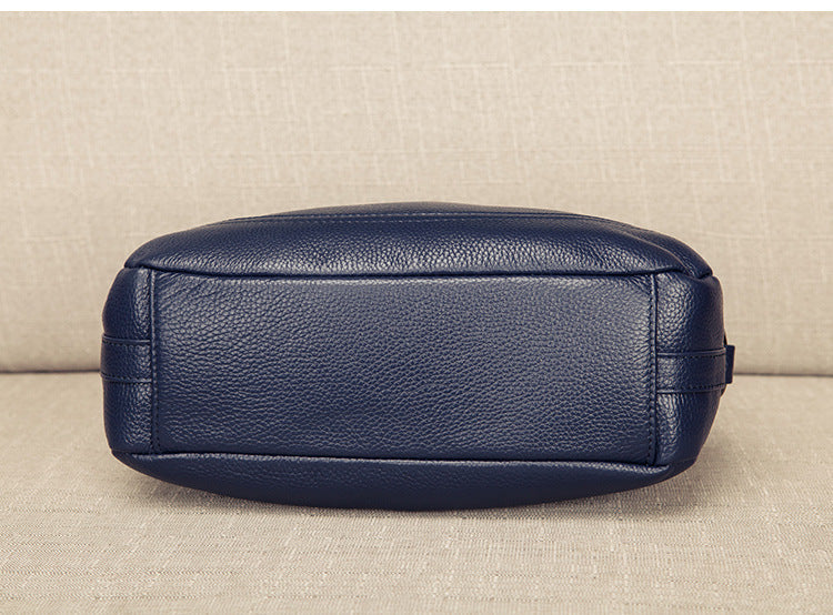 Guangzhou Shiling Genuine Leather Women's Bag for Middle-aged and Elderly Mothers, Multi-pocket Large Capacity Single Shoulder Crossbody Bag Trend