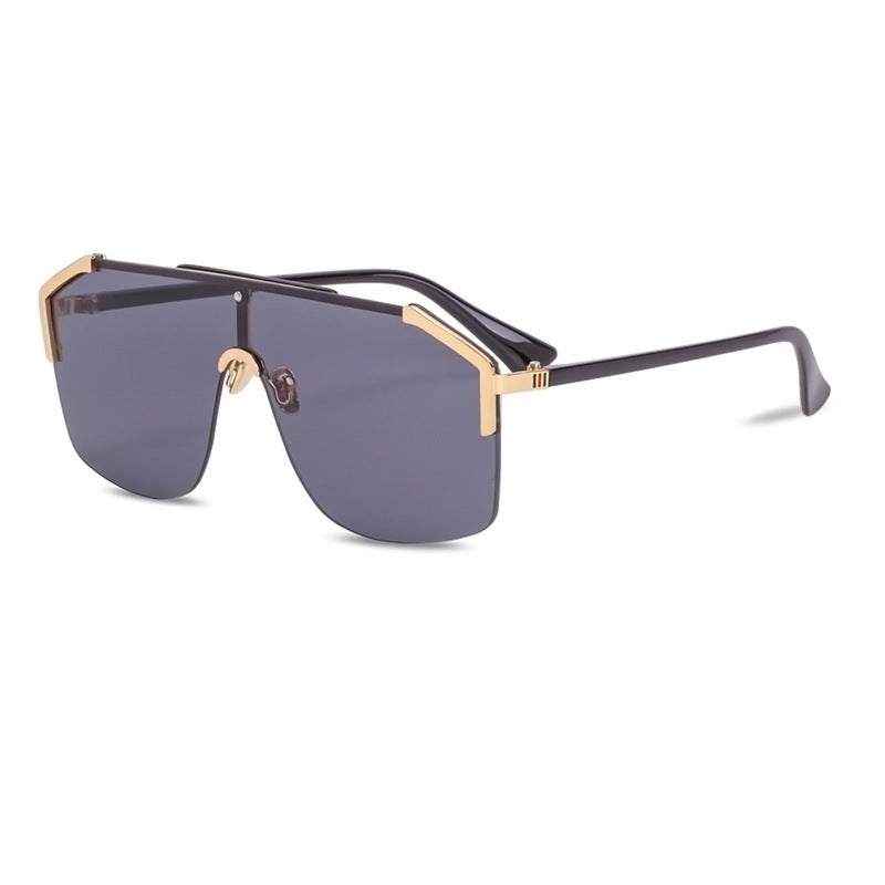 2025New Large Frame Sunglasses for Women, European and American Style, Internet Celebrity Same Style, Trendy Outdoor Sunglasses for Women sunglasses