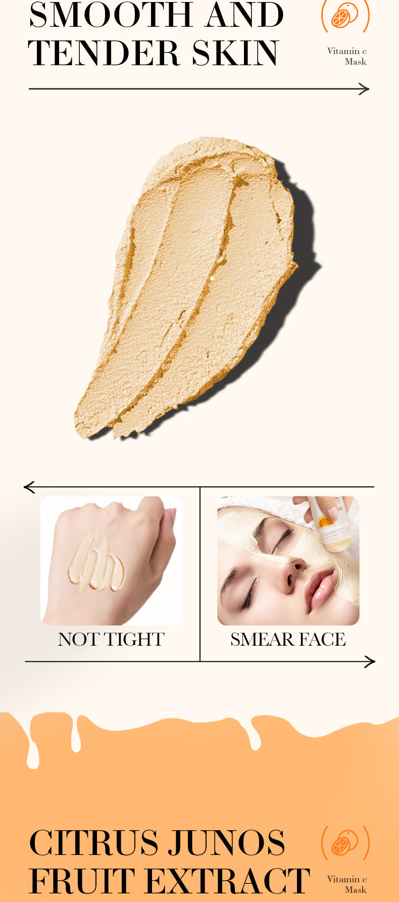 Full English Solid Face Mask40g SADOER Vitamin C Aloe Vera Mugwort Cleansing Mud Mask  Wholesale