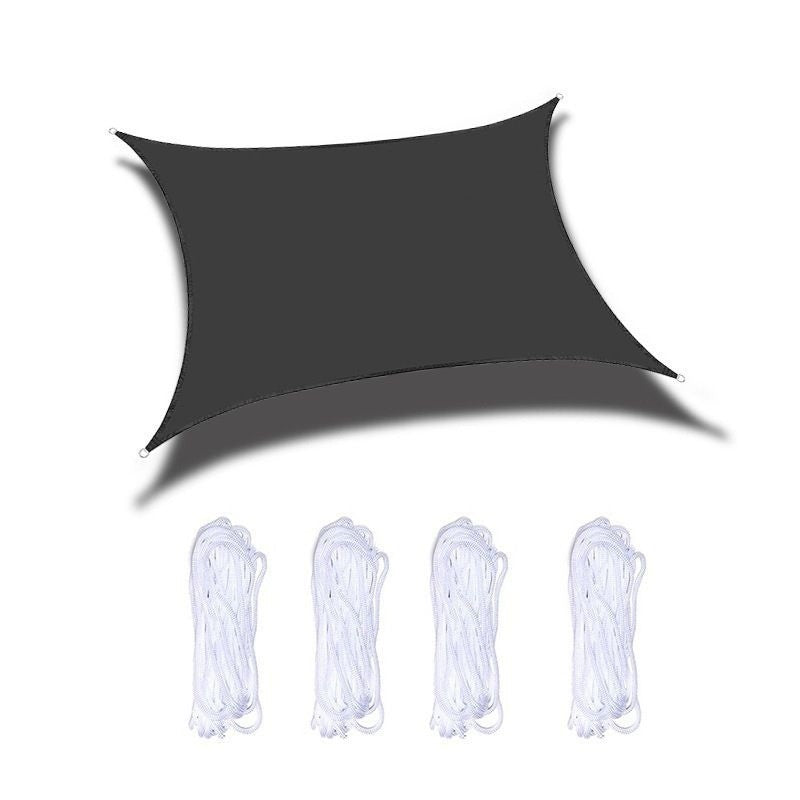 Amazon Sunshade Sail Outdoor Sunshade Umbrella Canopy Sunshade Net Sunshade Awning Thickened Waterproof Rainproof