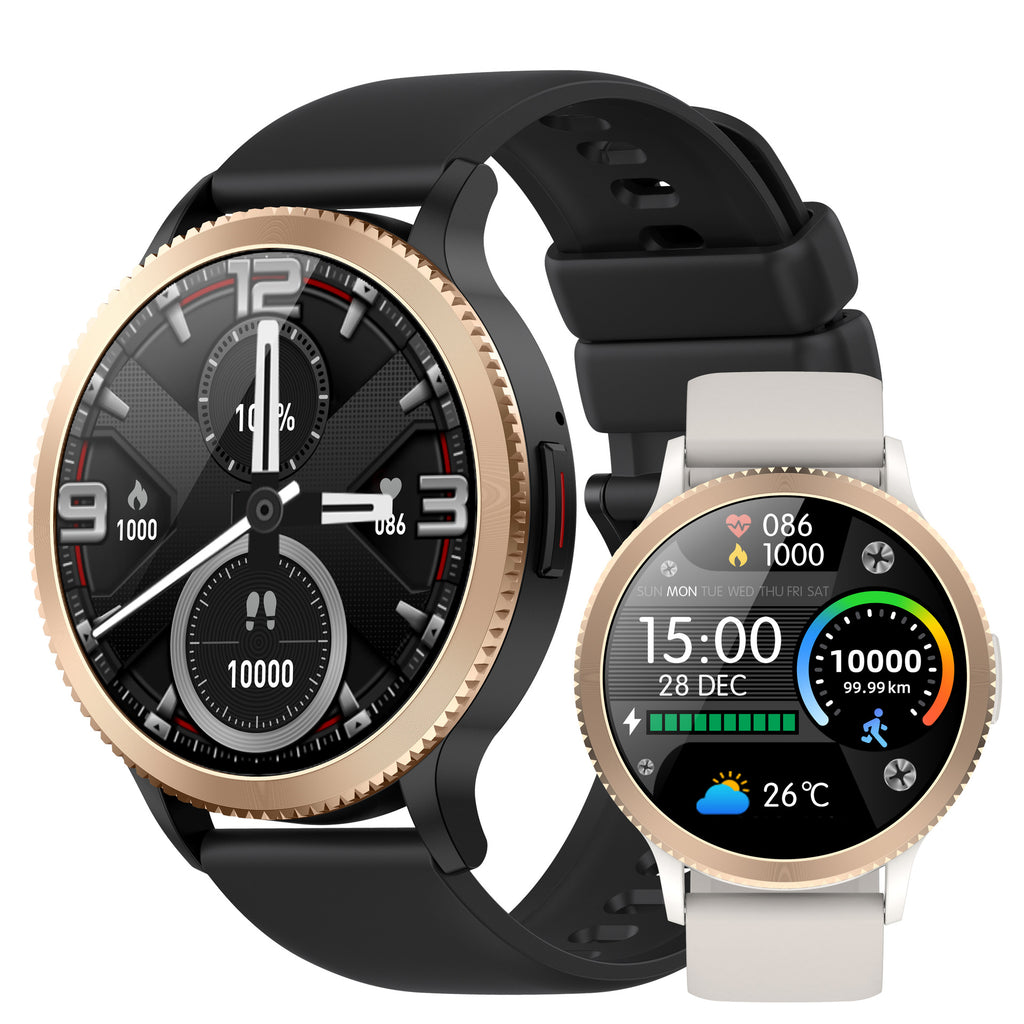 T01Smart Watch1.39inch Bluetooth call, heart rate monitor, step counter, sleep monitoring, message notifications, exercise