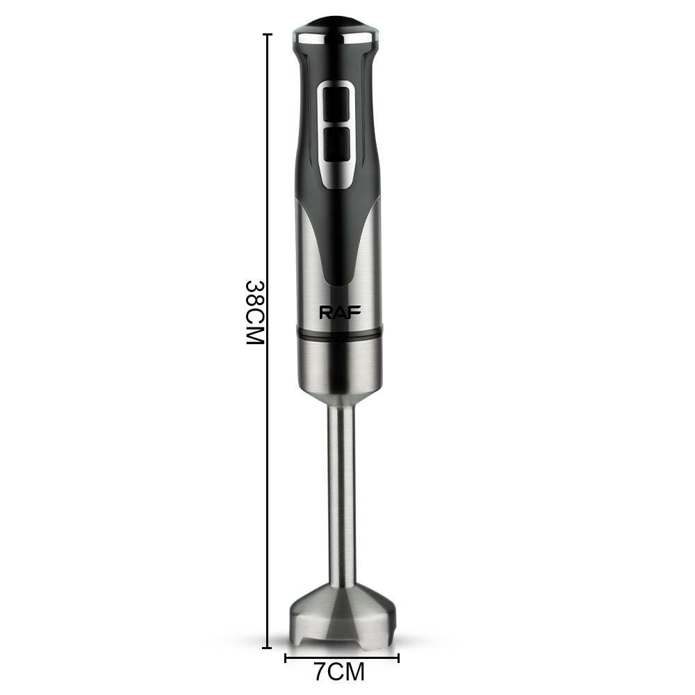 RAF EU Standard Portable Household Food Blender Handheld Electric Stainless Steel Cooking Stick Mixer