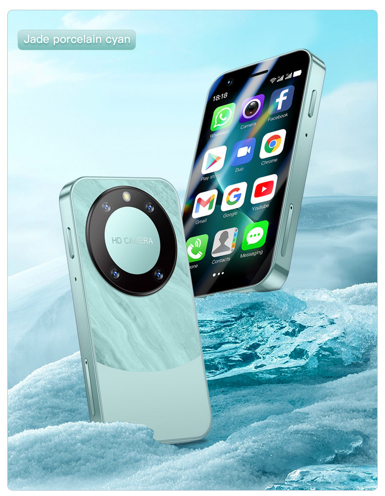 Hot Sale F8 Pro Mini Mobile Phone Dual Sim Quad Core Google Store Android Smart Small Phone(Popular)