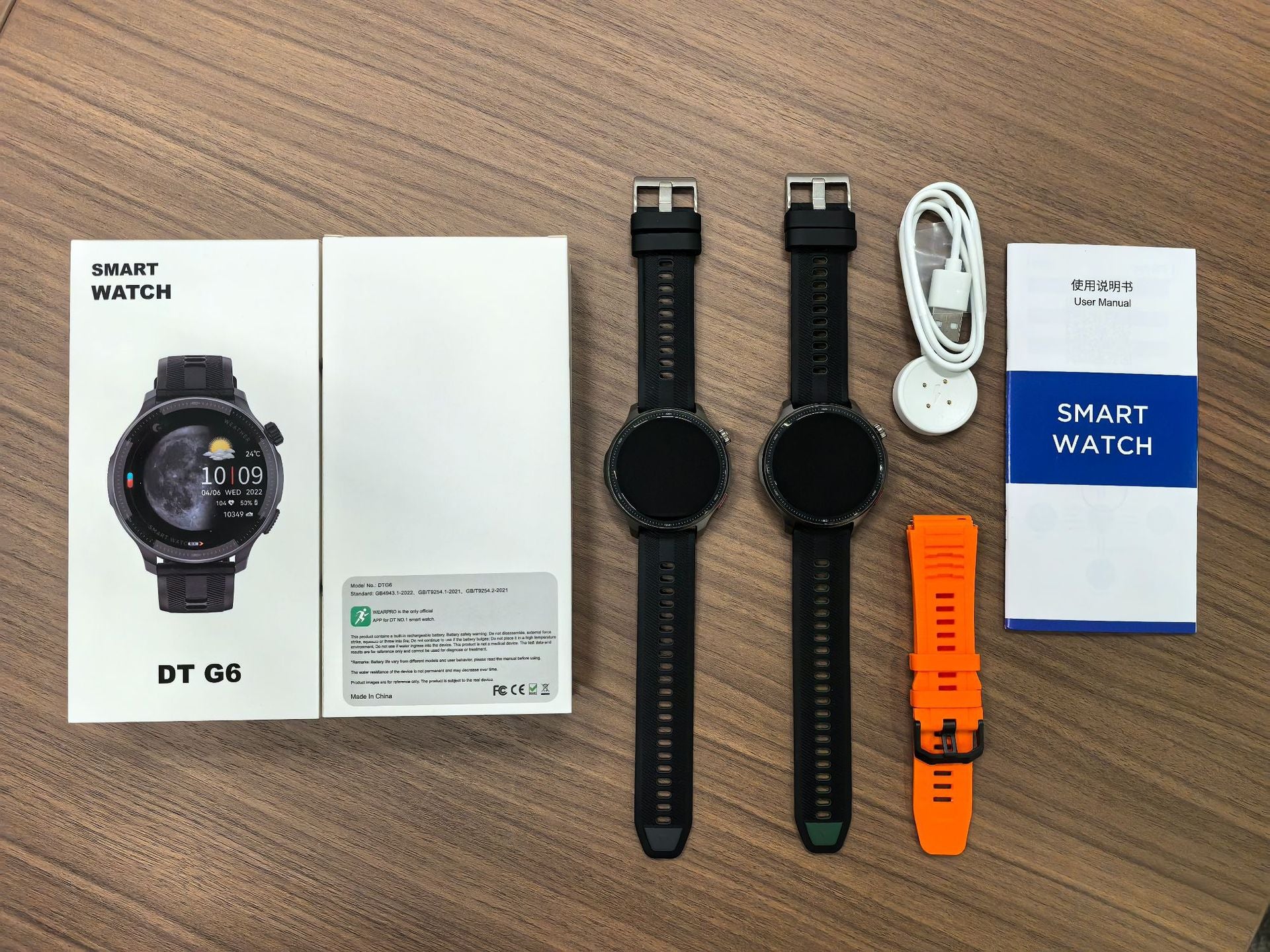 DTG6Smart Watch Bluetooth Call Heart Rate Pedometer Sleep Depth Waterproof GPS Offline Navigation Three-Proof Sports