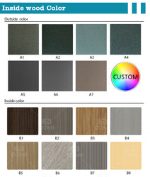 DJMI Luxury Design Steel Armored Doors Outside Modern Exterior Security Door Smart Electronic Front Door
