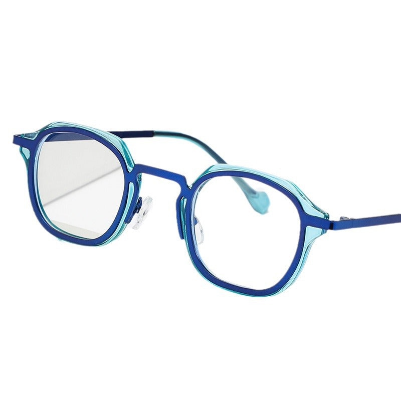 New Fashion Small Frame Sunglasses for Men, European and American Classic Retro Sunglasses, Steampunk Trendy High-End Glasses for Women