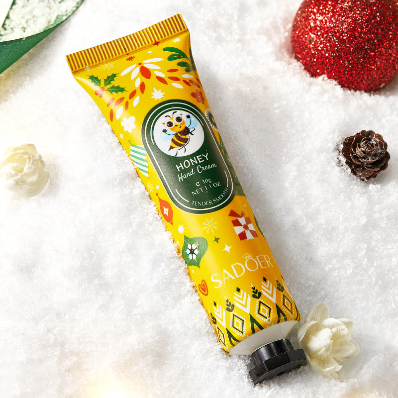 Honey Tender Hand Cream30g SADOER Skin Rejuvenation Hand Cream for Autumn and Winter Cross-Border Wholesale