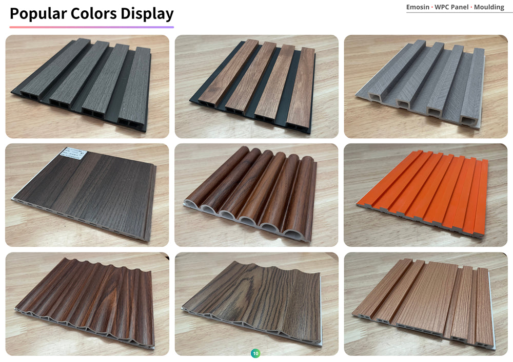 Wholesale Price Waterproof Interior Decorative Pvc Foshan Wpc Ceiling Cladding