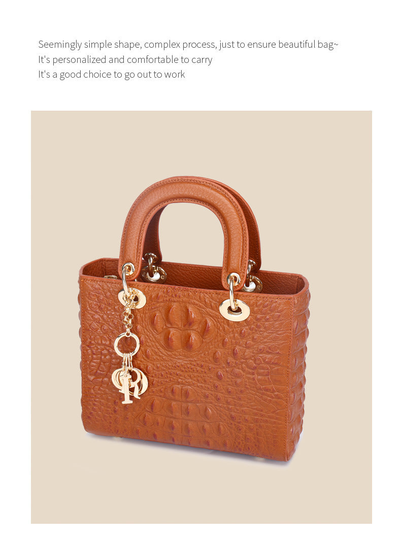 Source Factory New Fashion Classic Retro Tote Handbag Versatile Shoulder Trendy Women's Bag