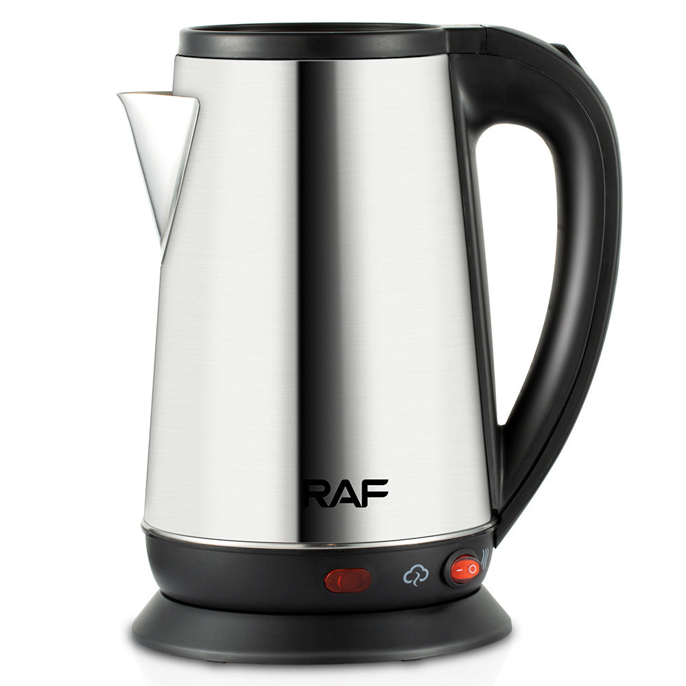 RAF European Standard Stainless Steel 0.8+1.8L Multifunctional Electric Kettle Automatic Large Capacity Multifunctional Kettle
