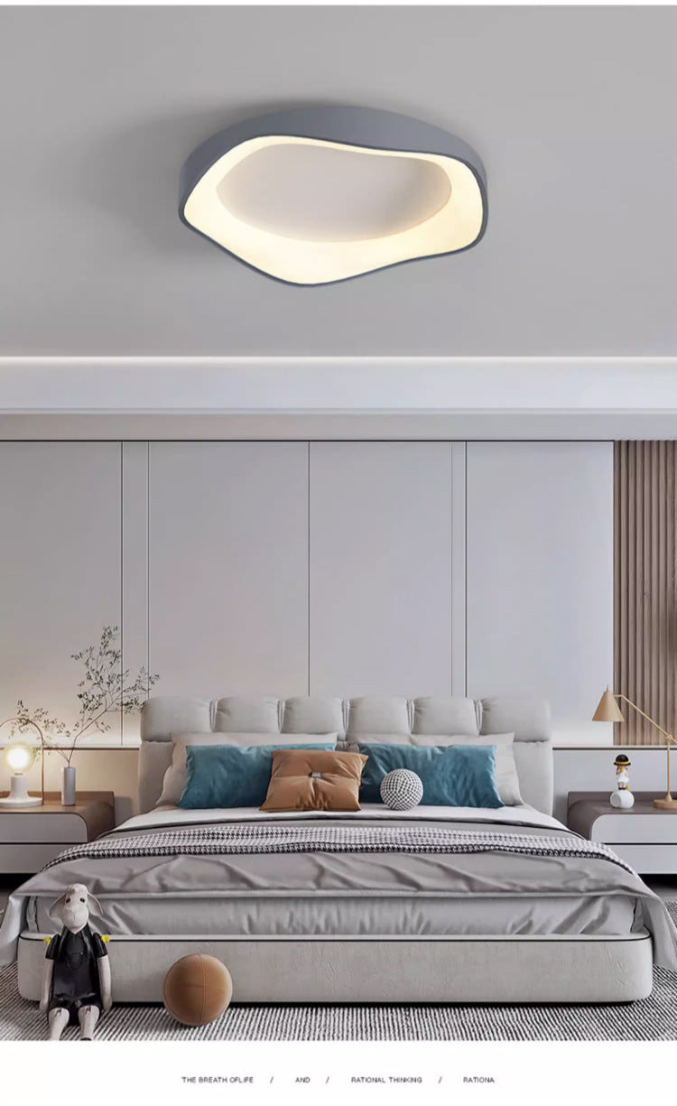 Macaron Ceiling Light Ultra-thin Living Room Lamp Home Decoration Modern Minimalist Bedroom Lamp led Creative Round Shape Ceiling Lamp