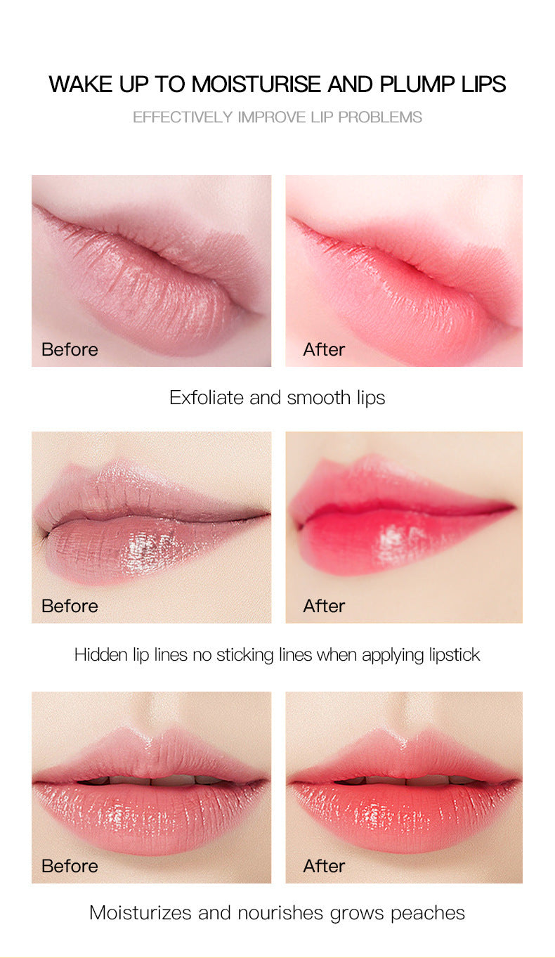 Specialized Cheese Lip Mask Lip Essence Scrub Exfoliating Dead Skin Color Changing Lip Balm