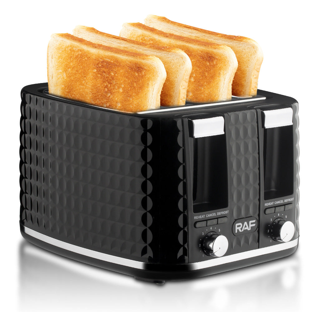 RAF European Standard Toaster Household Double Layer Bread Machine Breakfast Machine Toaster Multifunctional Sandwich Maker