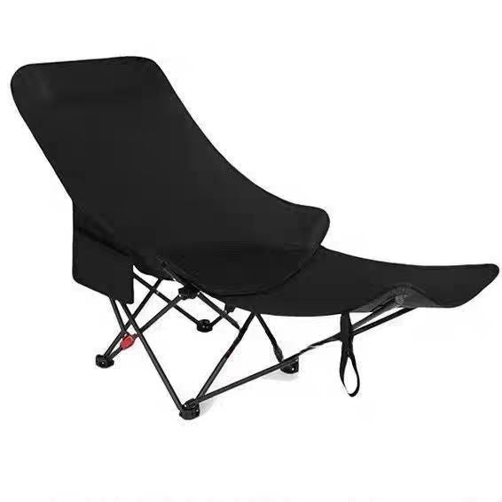 Folding chair with footrest and reclining feature45x45x90