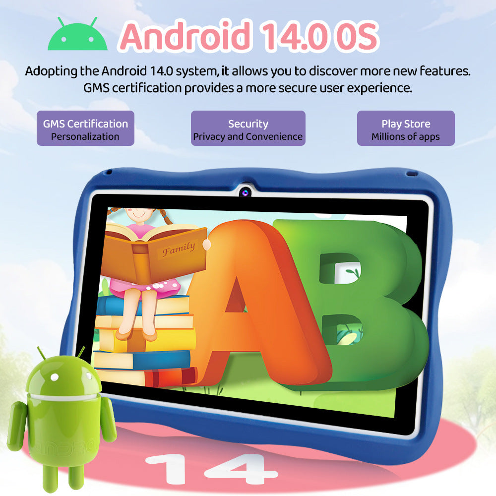 Popular B89Plus Children's Tablet Computer WiFi Download+Tablet pc Multifunctional Learning Machine