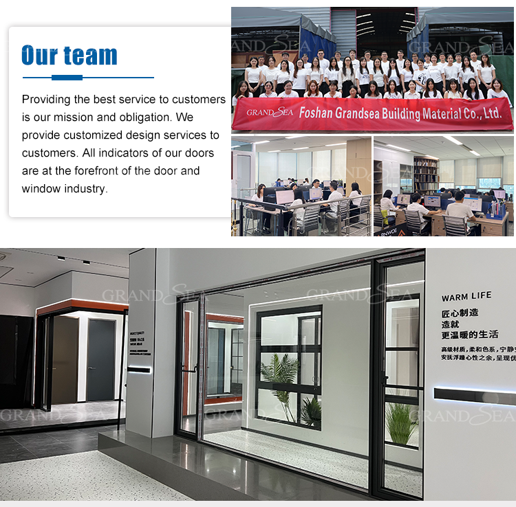 Hurricane Resistant Thermal Insulation Double Glazed Modern Exterior Door Modern Design Aluminum Lowe Glass Sliding Door