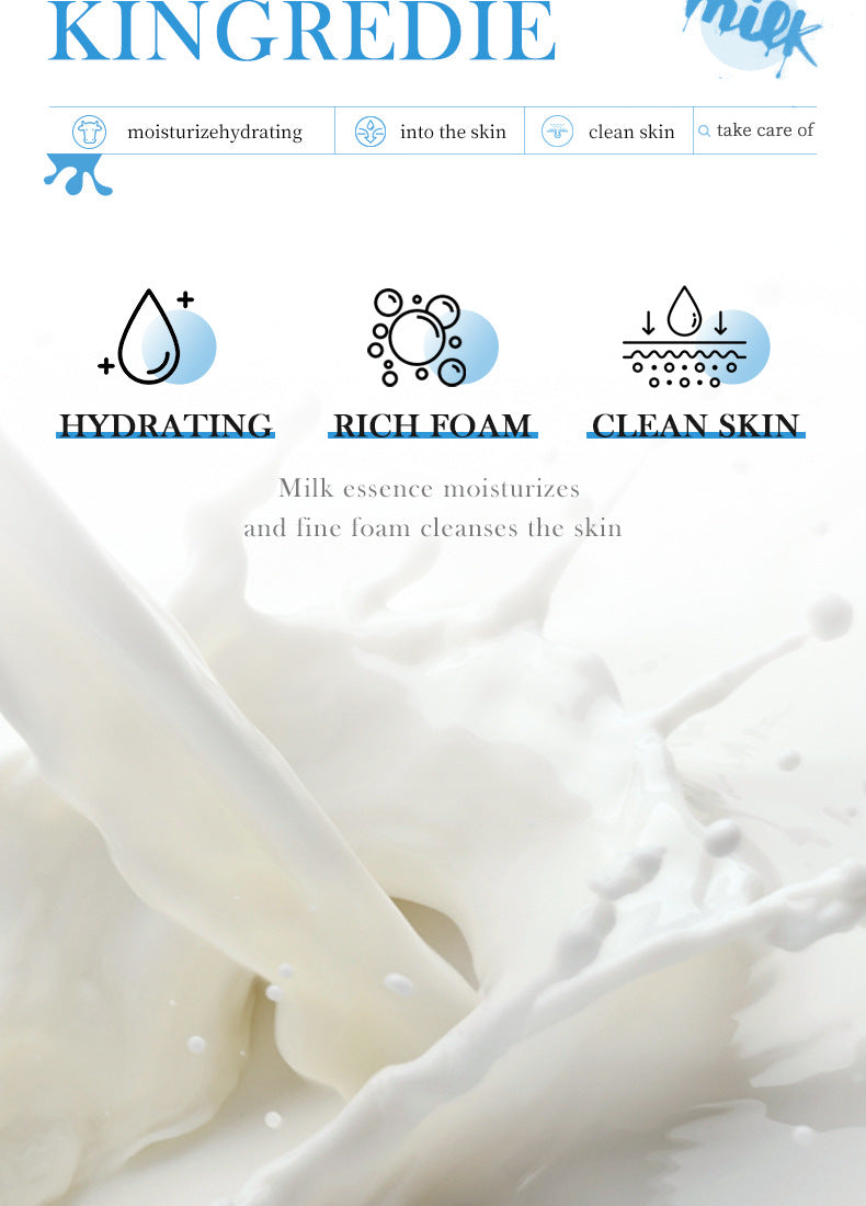 Milk Body Wash SADOER Hydrating, smooth, clean fragrance body wash for cross-border foreign trade wholesale