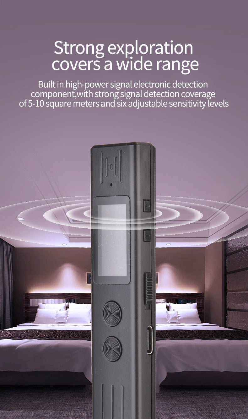 ZD09New Anti-Peeping Wireless Signal Detector Hotel Anti-Surveillance Anti-Eavesdropping Anti-Positioning Infrared Camera