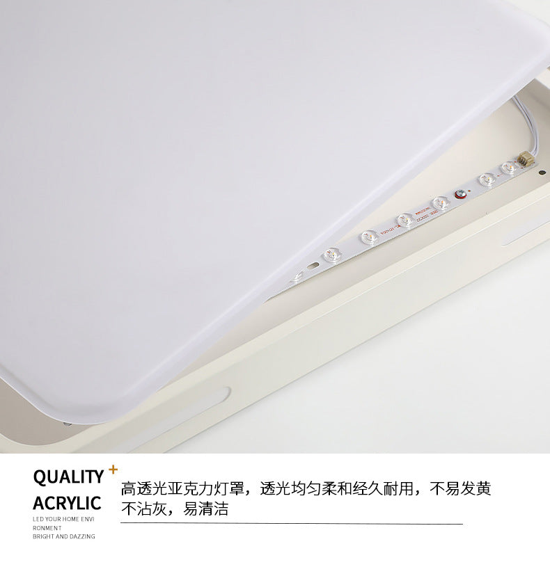 Ceiling Lamp led Bedroom Light Round Modern Minimalist Room Light Creative Iron Art Living Room Light Home Atmosphere Wholesale