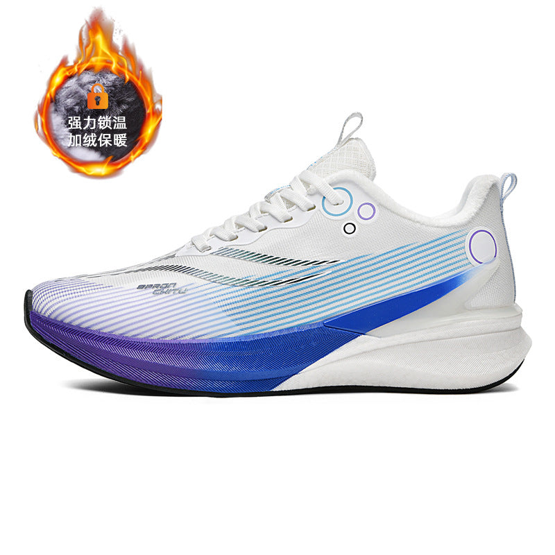 Red Rabbit8pro Running Shoes2025New style fleece-lined warm shock-absorbing sports shoes casual real carbon plate racing running shoes