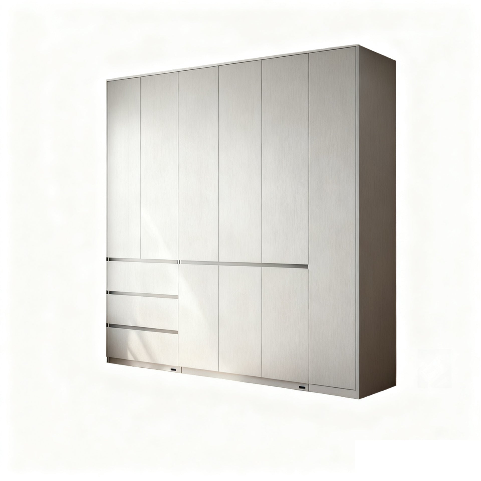 Whole House Custom Honeycomb Aluminum Alloy Wardrobe Large Capacity Home Bedroom Storage Integrated Closet Source Manufacturer