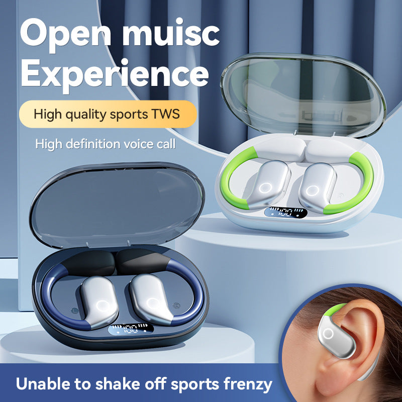 New M82Ear Hanging Type OWS Bluetooth Headset Wireless Running Sports Not Into Ear Noise Reduction Wireless Bluetooth Headset