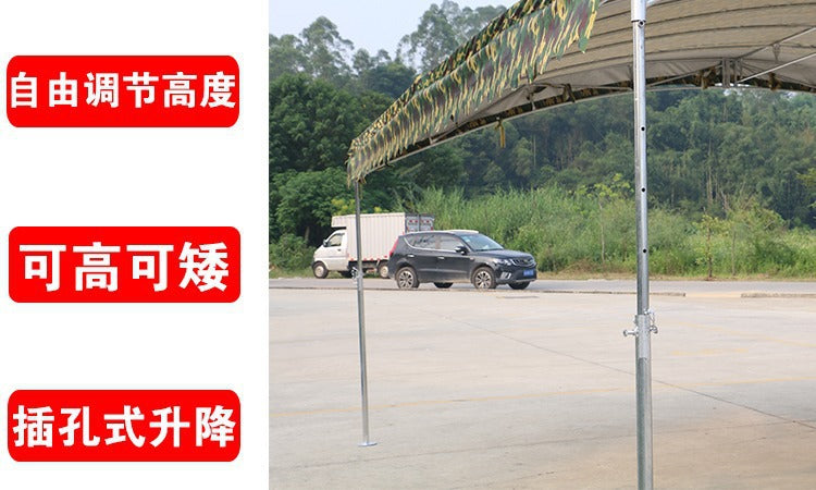 Outdoor Sunshade Shelter Sun Protection Waterproof Home Parking Shed Food Stall Rural Wedding Celebration Mobile Banquet Tent