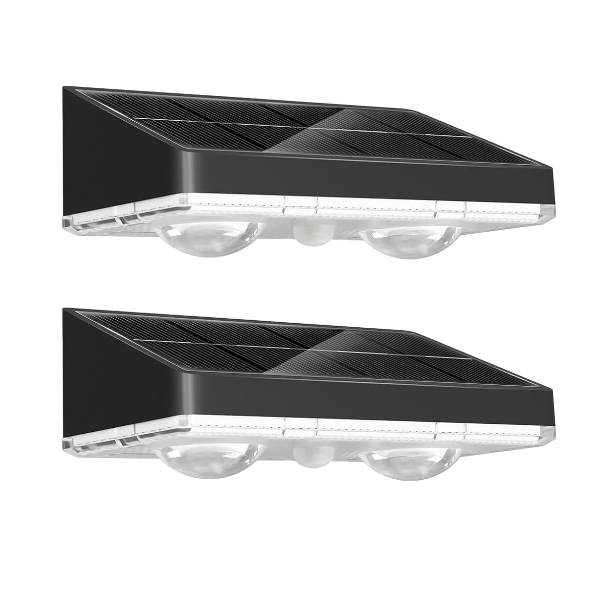 Solar Fence Light Outdoor Wall Light Waterproof Atmosphere Decorative Light Super Bright Warm Light Color Light Trail Fence Fence Light